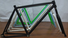 700c alloy frame and steel fork